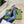 GC Embellished Slingback Blue Patent Leather 294621