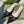 GC Horsebit Slingback Pump 10mm Black Canvas Sheepskin 294552