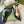 GC Horsebit Slingback Pump 100mm Black Canvas Sheepskin 294564