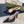 GC Horsebit Slingback Pump 100mm Black Canvas Sheepskin 294564