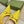 GC Horsebit Slingback Pump 50mm Yellow Canvas Sheepskin 294545