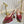 GC Crystal Horsebit Slingback 50mm Red Canvas lambskin 294615