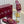 GC 25 Horsebit GG Sandals Red Canvas 294673
