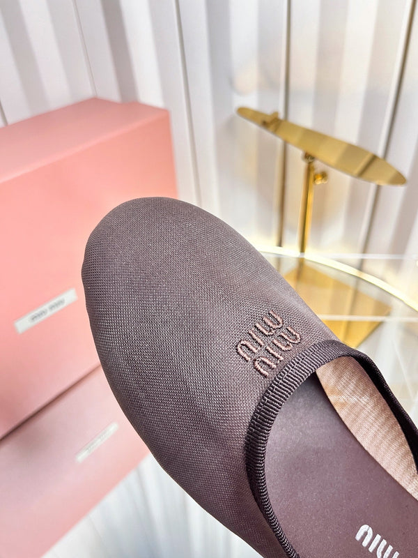 Miu Miu 2026 Flat Mule Mesh 979165
