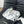 Double C Classic One-Strap Sandals White Gray Smoke Lambskin