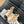 CC Ankle Boot Beige Calfskin Black Grosgrain
