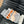 PEARL SANDAL IN WHITE AND VIVID ORANGE LAMBSKIN 75 MM