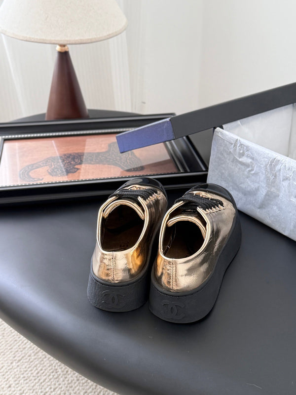 CC 25 Loafers Pink Gold Sheepskin 375637