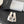 CC 26SS Mary Jane Slippers Black White Lambskin Patent Leather 670617