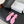 CC Strappy Sandals Pink Suede Sheepskin 670383