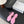 CC Strappy Sandals Pink Sheepskin 670384
