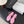 CC Strappy Sandals Pink Sheepskin 670391
