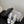CC 26C Slippers Flat Sliver Grain Leather 717802