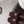CC Half-Slippers Flat Burgundy Suede 717809