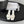 CC 26s Buckle Slippers White Leather 829740