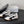 CC 26s Low-Top Retro Runner Sneakers Ivory Black Suede Calfskin 969580