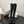 CC 26s Pearl Heel Knee High Boots Black Suede Patent Leather 127955