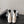 CC 26s Chelsea Ankle Boots White Black Crocodile Embossed Patent Leather 122420