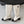 CC 26s Embroidered Logo Knee High Boots White Black Pony Hair 127790