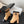 CC 26s Ankle Boots Beige Black Leather Patent 127858