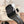 HM Buckle Sandals Black Calfskin 308162