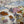 HM Flagship Shawl 140x140cm Cream Colorful Cashmere Silk 212383