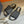 CD VELCRO STRAP SLIPPER BLACK JACQUARD