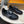 FOOTPRINT SOCCER SNEAKER IN BLACK CALFSKIN