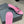CAGOLE HIGH MULES IN SHOCKING PINK OIL-WAX SHEEPSKIN