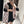 SCARF 180 CM IN PASTEL PINK MIX BLACK CASHMERE 401972