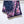 CC 25 Scarf 90CM In Navy Blue Purple Colorful Cashmere 293049