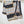 LV Double-sided Scarf 140cm Black & White Cashmere Silk 136602