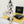 CC 25 Scarf 140CM White Colorful Cashmere 293078