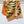 HM Tiger in Full Bloom 90 CM Orange Colorful Cashmere and Silk 293068