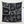 CC 25 Camellia Scarf 140CM Black White Cashmere 293082