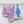 HM Flamingo Party Tattoo Double Face Scarf 90 Pink Blue Twill Silk 194439
