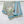GG Double-Sided Floral 90x90cm Blue Colorful Twill Silk 194450