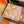 HM Sous le Charme d'Orphee Detail Scarf 90 Pink Colorful Twill Silk 194443