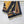 GG Double-Sided 90x90cm Brown Colorful Twill Silk 194452