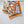 HM Harnais Legendaire Scarf 90x90 Orange Colorful Twill Silk