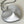 LE COEUR BAG 21 IN SILVER SHINY CALFSKIN