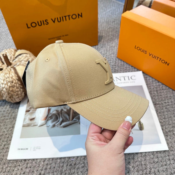 LV Only Baseball Cap Camel Cotton 983650