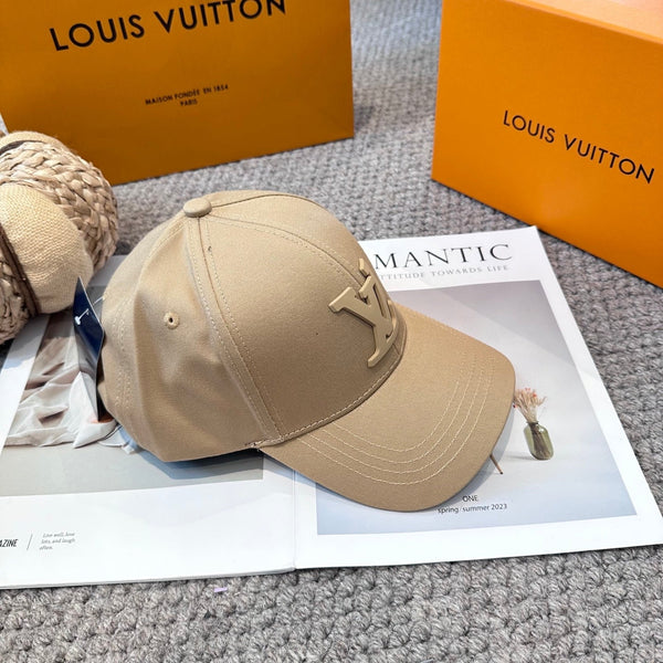 LV Only Baseball Cap Camel Cotton 983650