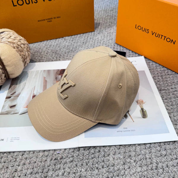 LV Only Baseball Cap Camel Cotton 983650