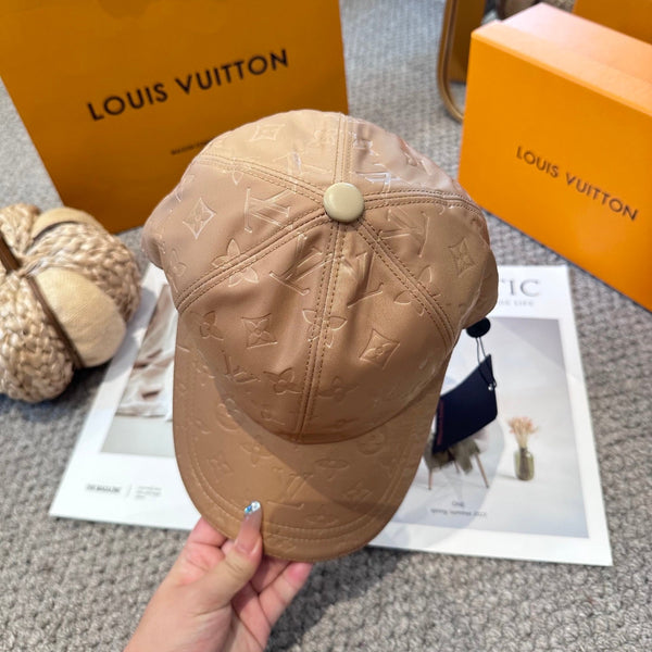 LV First Cap Camel Monogram Jacquard Cotton 983658