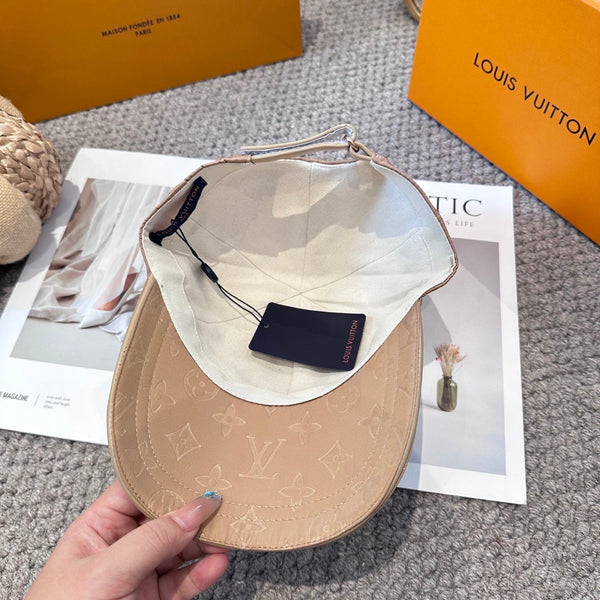LV First Cap Camel Monogram Jacquard Cotton 983658