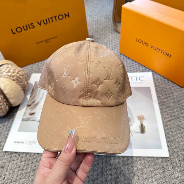 LV First Cap Camel Monogram Jacquard Cotton 983658