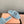 Miu Slippers Light Blue Pure Wool
