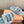Miu Slippers Light Blue Pure Wool