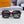 SQUARE SUNGLASSES 581355 IN RED ACETATE GREY LENSES